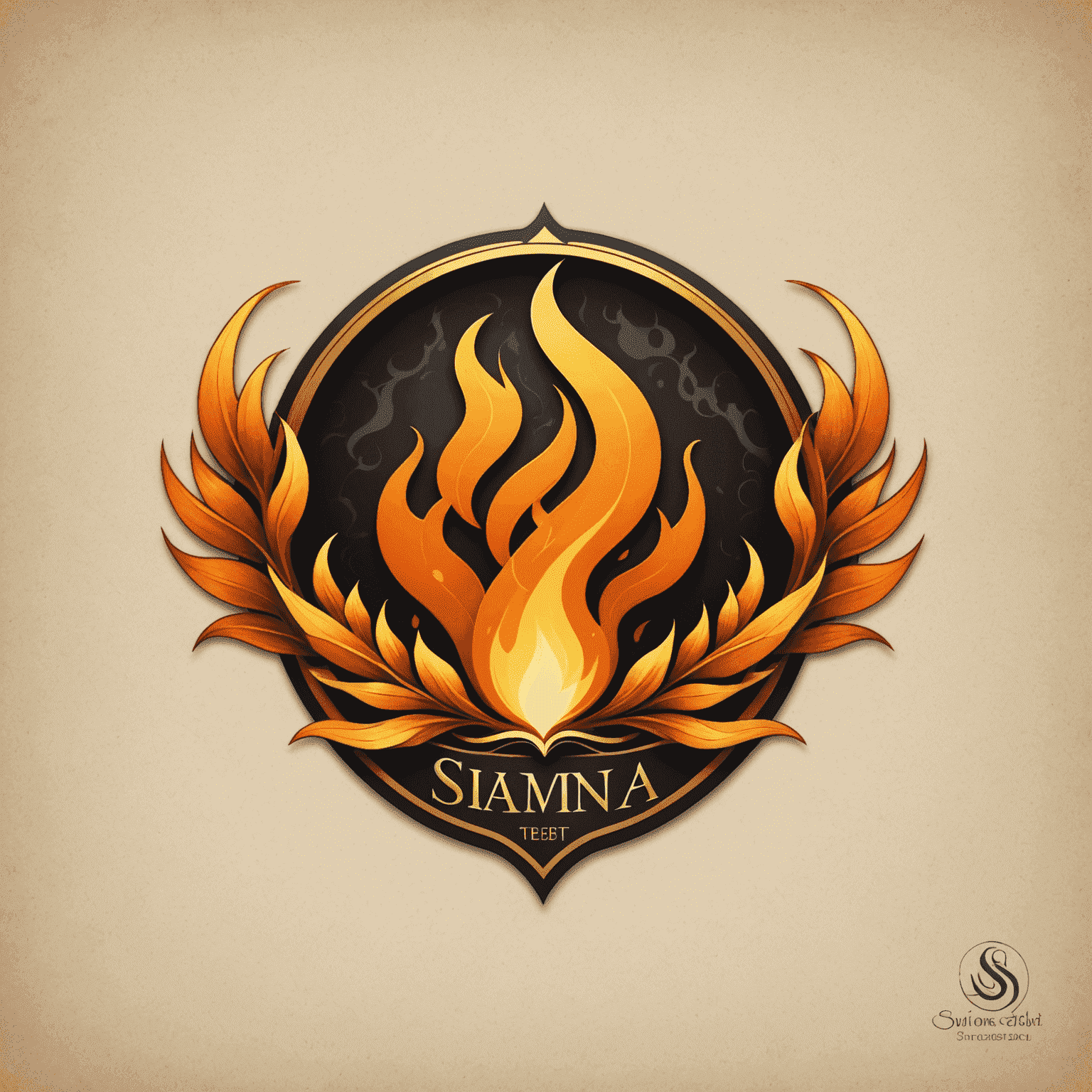 Logotipo da Flamedor Viana, representando a marca da venda de livros de Simone Tebet