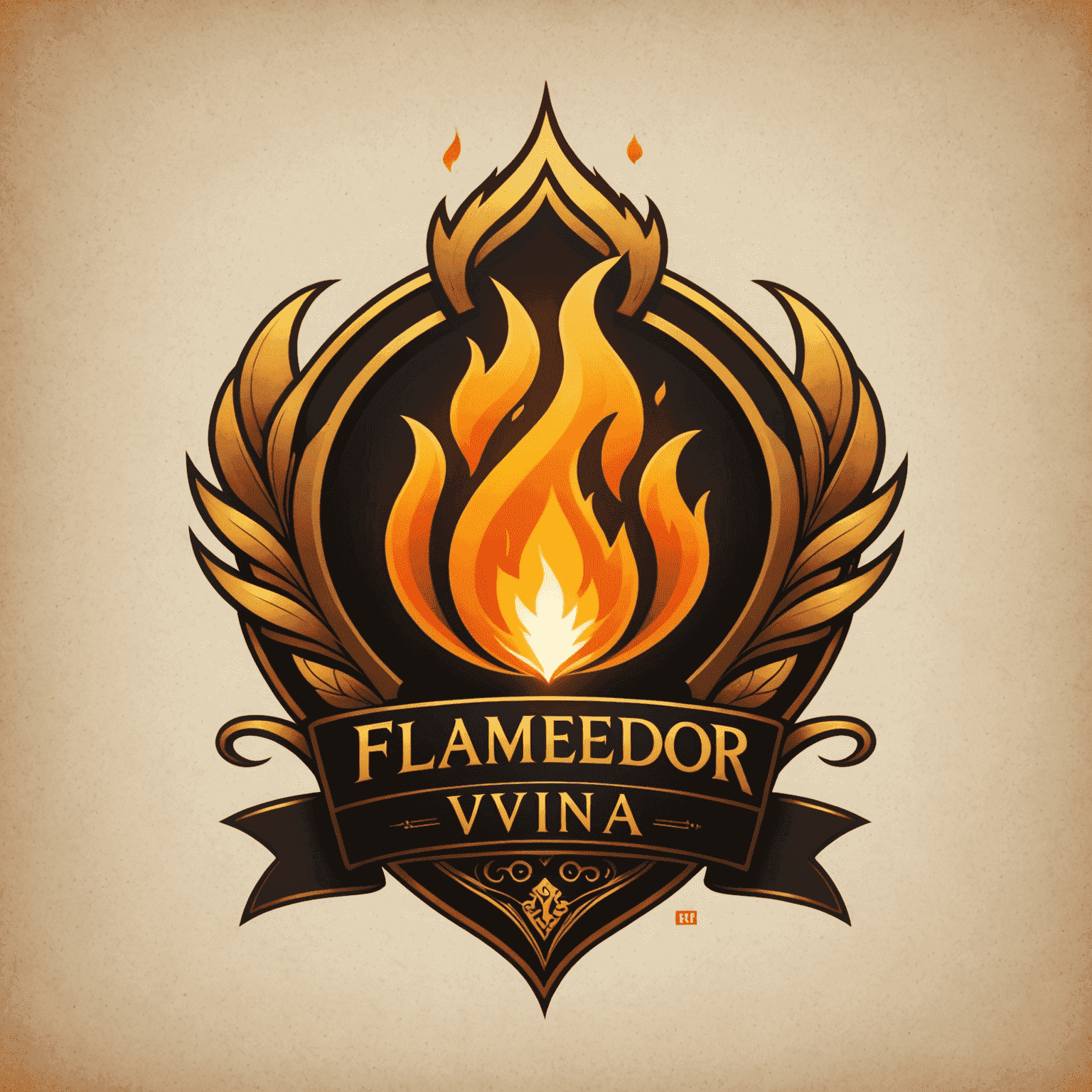 Logotipo da Flamedor Viana, representando a marca da venda de livros de Simone Tebet